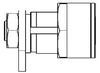 KABA cylinder 1061 8 MS