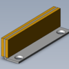 door leaf guide for floor moun