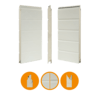 IDD-HO panel for Hörmann SPU 30/40, 42x625mm, RAL 9002