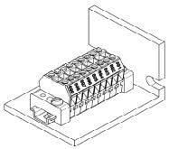 Terminal block cpl. 891-899