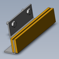 door leaf guide (RH lateral pa