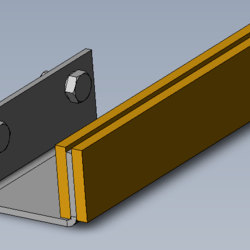 door leaf guide (LH lateral pa