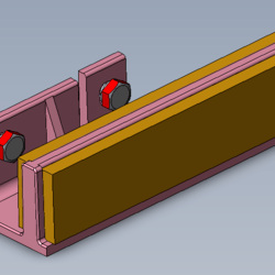 door leaf guide lateral part