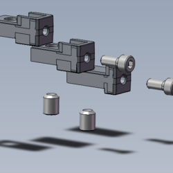 Montagesatz Sprosse 20 mm