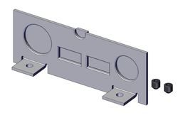 Botten Ändplatta SW1