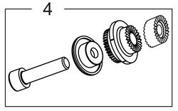 Onderste adapter M8