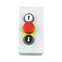 Push button with emergency button