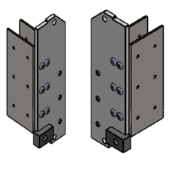 IDD-SE bottom panel endcaps set